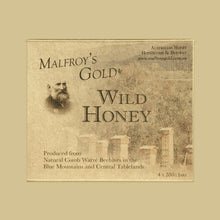 Load image into Gallery viewer, MalfroysGold200gWildHoneyMixedX4AAG