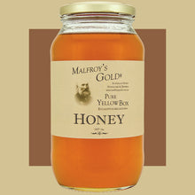 Load image into Gallery viewer, MalfroysGold1kgHoneyYellowBox