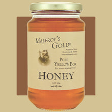 Load image into Gallery viewer, MalfroysGold500gHoneyYellowBox