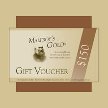 Load image into Gallery viewer, Malfroy&#39;s Gold Gift Voucher | $150
