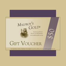 Load image into Gallery viewer, Malfroy&#39;s Gold Gift Voucher | $100
