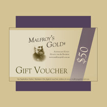 Load image into Gallery viewer, Malfroy's Gold Gift Voucher | $100