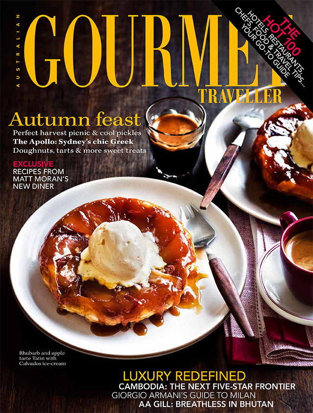 Malfroy's Gold Wild Honeycomb in Gourmet Traveller May 2013