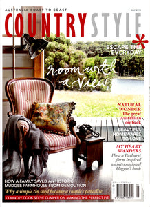 Country Style May 2011 Feature on Tim Malfroy and Malfroy's Gold