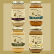 Load image into Gallery viewer, MalfroysGold500gWildHoneyMixedX4AD
