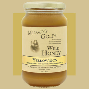 MalfroysGold500gWildHoneyLimitedEditionYB