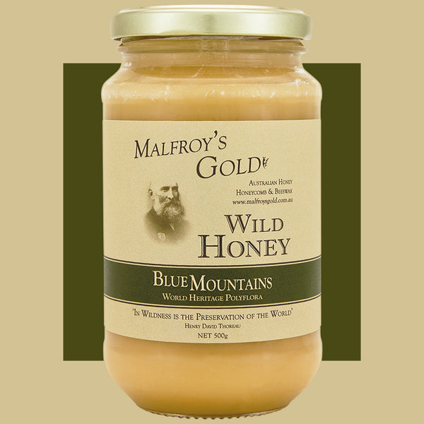 Malfroy's Gold Australia | Wild Honey 500g Blue Mountains Polyflora